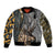 deer-hunting-abstract-grunge-pattern-sleeve-zip-bomber-jacket