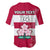 (Custom Text And Number) Japan Rugby 7s Japanese Cherry Blossom Baseball Jersey - Wonder Print Shop