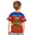 (Custom Text And Number) Russia Hockey 2023 Red Sporty Style Kid T Shirt - Wonder Print Shop