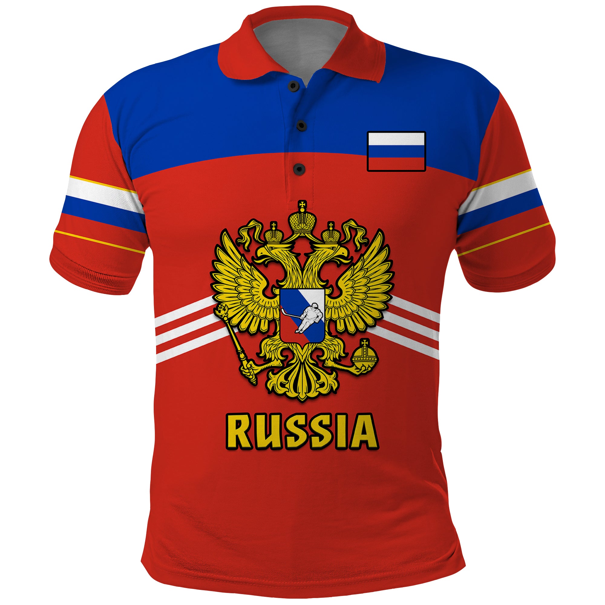 custom-text-and-number-russia-hockey-2023-red-sporty-style-polo-shirt