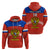 Custom Russia Hockey 2023 Red Sporty Style Hoodie - Wonder Print Shop