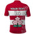 (Custom Text And Number) Japan Rugby 7s Japanese Cherry Blossom Polo Shirt - Wonder Print Shop