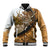 Deer Hunting Autumn Forest Abstract Pattern Baseball Jacket - Wonder Print Shop