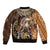 Native American Eagle Warrior Headdress Feathers Bomber Jacket - Wonder Print Shop