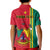 Custom Cameroon Polo Shirt Happy Unity Day Cameroun Coat Of Arms for Kid - Wonder Print Shop