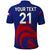 Custom France Rugby 7s 2023 Les Bleus Roosters Polo Shirt - Wonder Print Shop