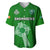 (Custom Text And Number) Ireland Rugby Go Shamrocks Baseball Jersey - Wonder Print Shop