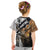 Deer Hunting Dry Broadleaf Forest Grunge Pattern Kid T Shirt - Wonder Print Shop