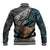 Deer Hunting Abstract Pattern Baseball Jacket - Wonder Print Shop