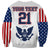 (Custom Personalised) United States 2023 Baseball Classic Uniform USA Flag Sweatshirt - Wonder Print Shop