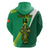 Custom Ireland Rugby 7s Celtic Cross Shamrock Hoodie - Wonder Print Shop