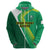 Custom Ireland Rugby 7s Celtic Cross Shamrock Hoodie - Wonder Print Shop