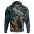 Deer Hunting Abstract Pattern Hoodie - Wonder Print Shop