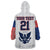 (Custom Personalised) United States 2023 Baseball Classic Uniform USA Flag Wearable Blanket Hoodie - Wonder Print Shop