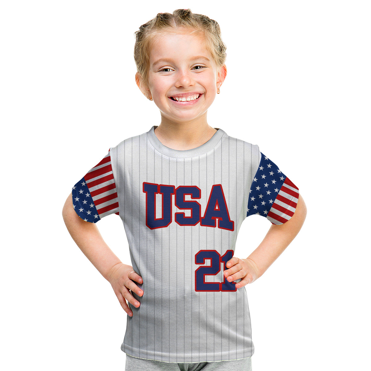 custom-personalised-united-states-2023-baseball-classic-uniform-usa-flag-kid-t-shirt