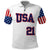 Custom United States 2023 Baseball Classic Uniform USA Flag Polo Shirt - Wonder Print Shop