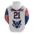 Custom United States 2023 Baseball Classic Uniform USA Flag Hoodie - Wonder Print Shop