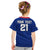 (Custom Personalised) France Rugby 7s Come On Les Bleus Kid T Shirt - Wonder Print Shop