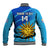 (Custom Text And Number) Uruguay Rugby 7s Sporty Style Baseball Jacket - Wonder Print Shop