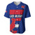 France Rugby 7s Come On Les Bleus Baseball Jersey LT9 - Wonder Print Shop