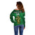 (Custom Text And Number) Ireland Rugby 2023 Champions Six Nations Irish Proud Off Shoulder Sweater - Wonder Print Shop