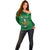 (Custom Text And Number) Ireland Rugby 2023 Champions Six Nations Irish Proud Off Shoulder Sweater - Wonder Print Shop