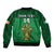 (Custom Text And Number) Ireland Rugby 2023 Champions Six Nations Irish Proud Bomber Jacket - Wonder Print Shop