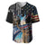 Deer Hunting American Flag Tie Dye Forest Painting Pattern Baseball Jersey - Wonder Print Shop