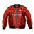 (Custom Text And Number) Canada Rugby 7s Sporty Style Bomber Jacket - Wonder Print Shop