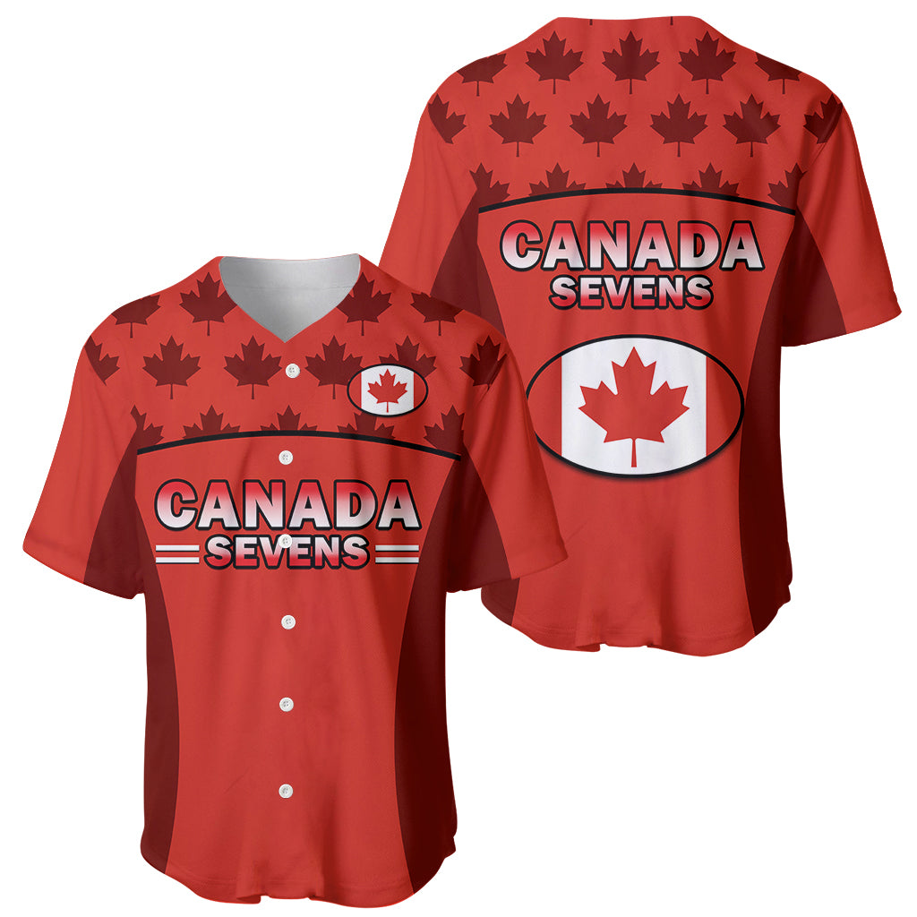 Canada Rugby 7s Sporty Style Baseball Jersey - Wonder Print Shop