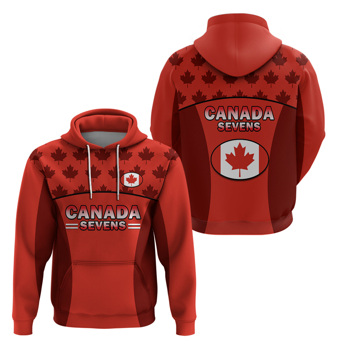 Canada Rugby 7s Sporty Style Hoodie - Wonder Print Shop