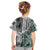 Deer Hunting Abstract Dark Forest Pattern Kid T Shirt - Wonder Print Shop