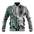 Deer Hunting Abstract Dark Forest Pattern Baseball Jacket - Wonder Print Shop