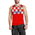 Croatia Football 2022 Checkerboard Men Tank Top - LT12