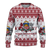 Latvia Christmas Priecigus Ziemassvetkus Ugly Pattern Sweatshirt - LT12 - Wonder Print Shop