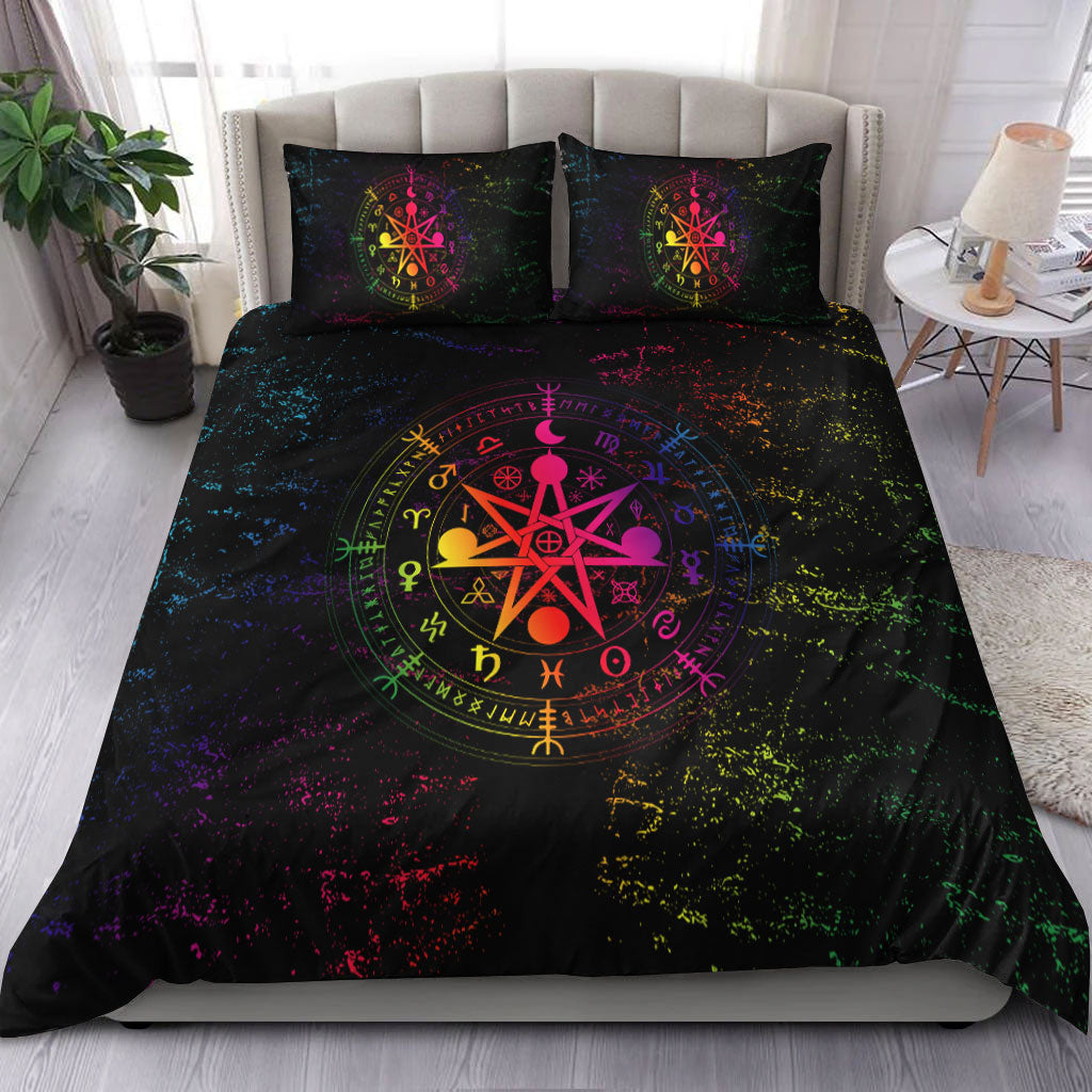 Mystic Wicca Bedding Set LT12 - Wonder Print Shop