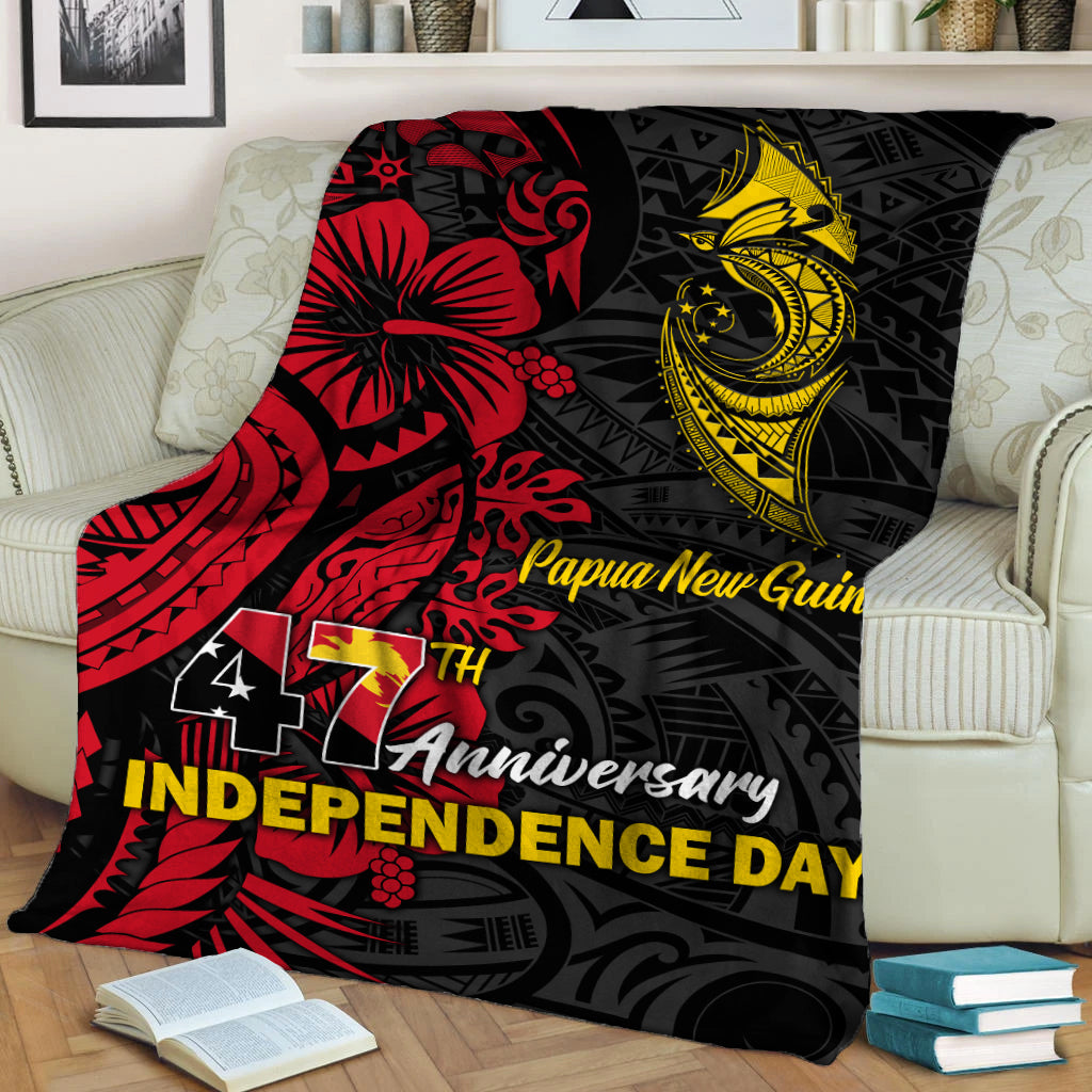 papua-new-guinea-47th-independence-day-bird-of-paradise-blanket