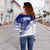 Finland Suomi Leijonat Hockey Women Off Shoulder Sweater - LT2 - Wonder Print Shop