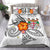 Fiji Bedding Set - Hibiscus With Tribal White LT12 - Wonder Print Shop