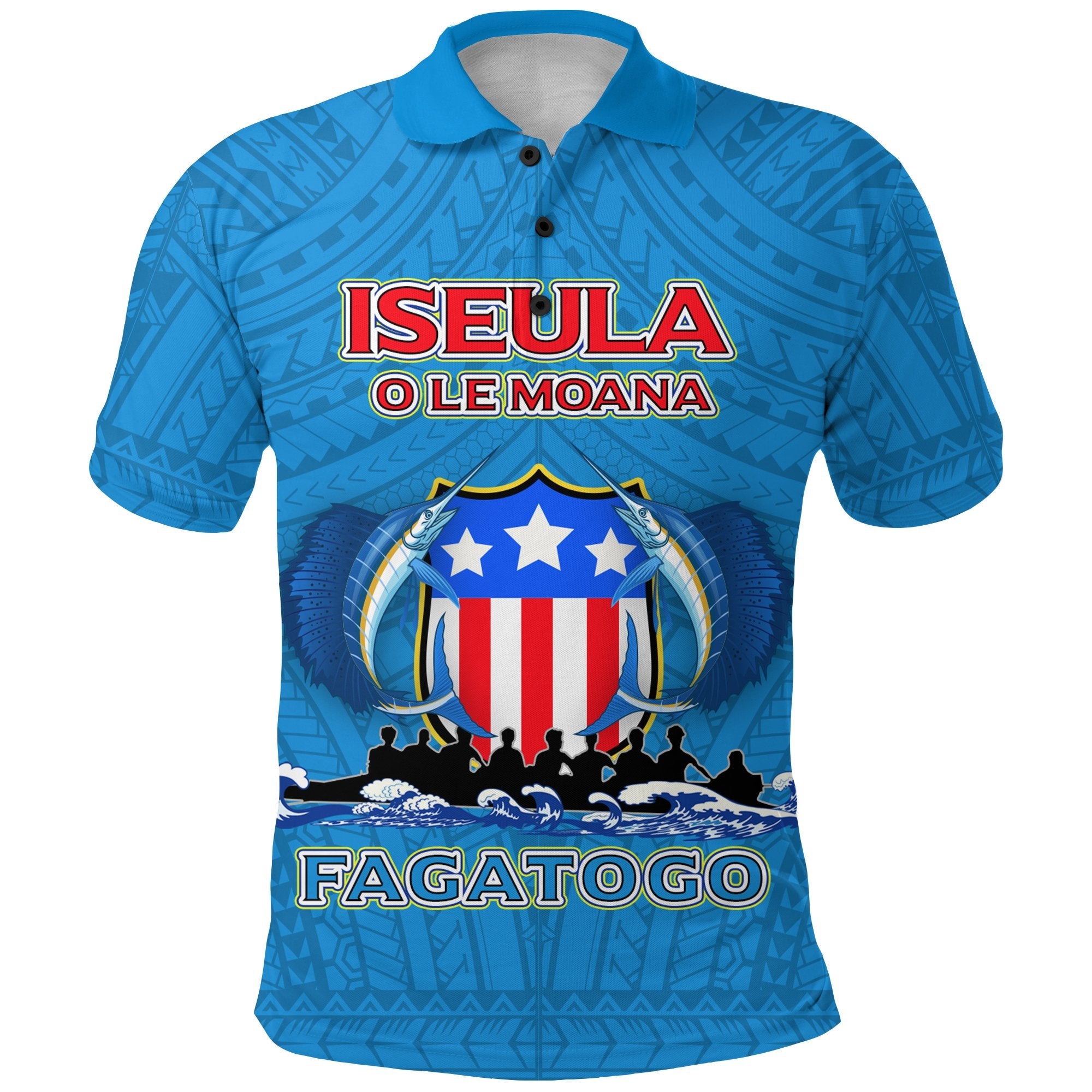 American Samoa Polo Shirt Iseula o le Moana of Fagatogo Pride LT12 - Wonder Print Shop