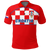 Croatia Football 2022 Checkerboard Polo Shirt