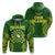 Cook Islands Rugby Hoodie Tribal Pattern LT12 - Wonder Print Shop