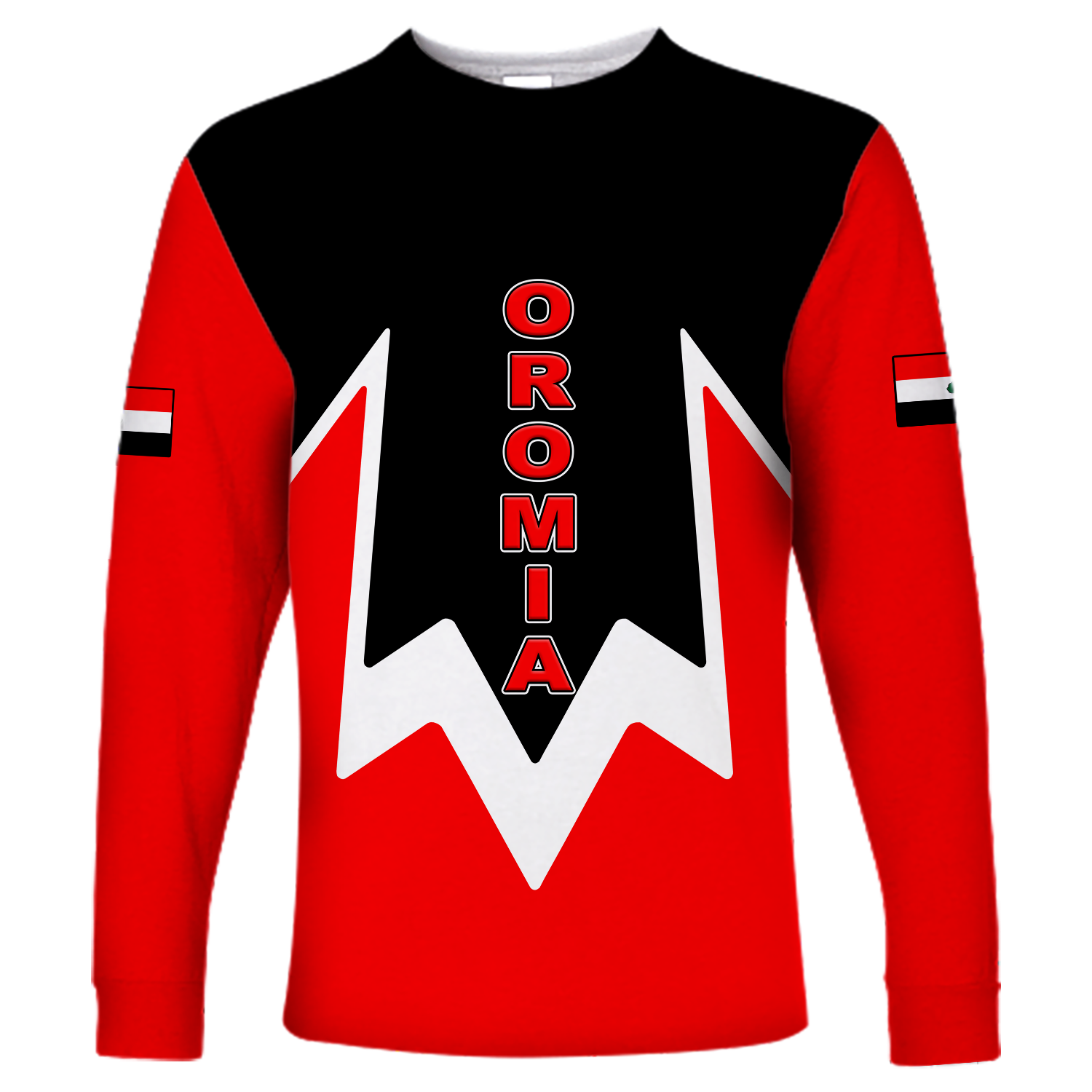 Oromia Region Legend Ethiopia Long Sleeve Shirt LT12 - Wonder Print Shop