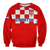 Croatia Football 2022 Checkerboard Sweatshirt