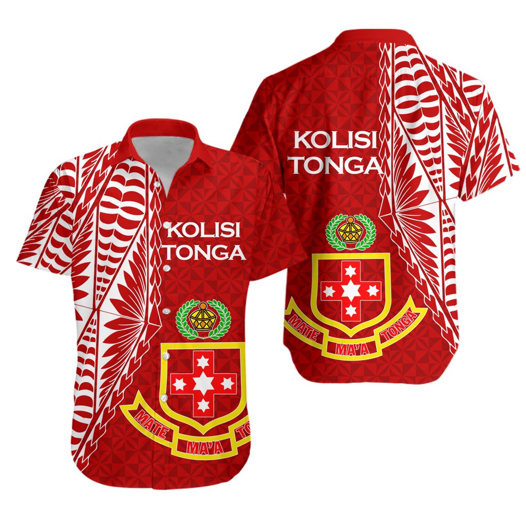 Kolisi Tonga 'Atele Hawaiian Shirt - Tongan Tribal LT12 - Wonder Print Shop