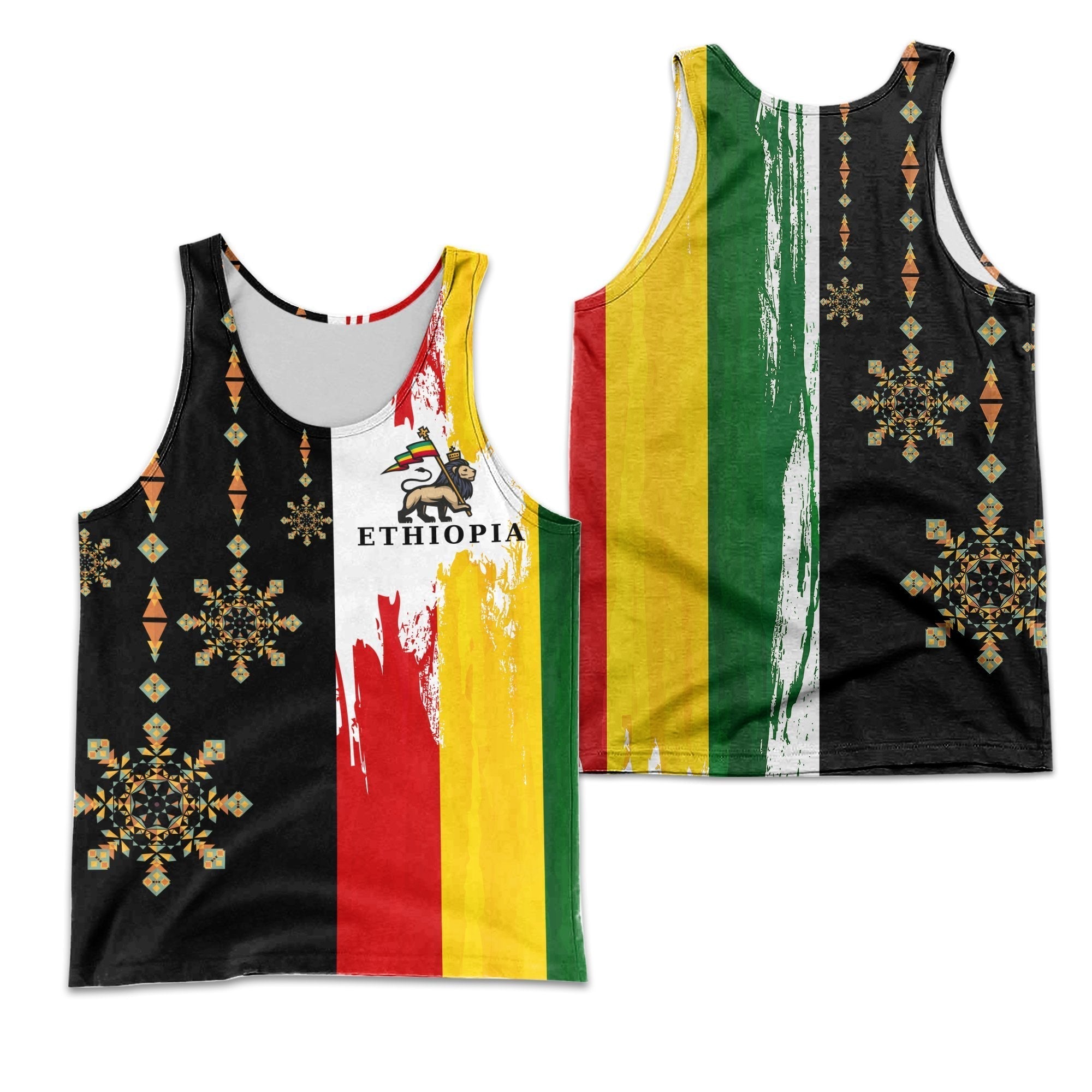 ethiopia-mens-tank-top-flags-color-with-aztec-pattern