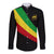 Ethiopia Special Flag Long Sleeve Button Shirt Black LT13 - Wonder Print Shop