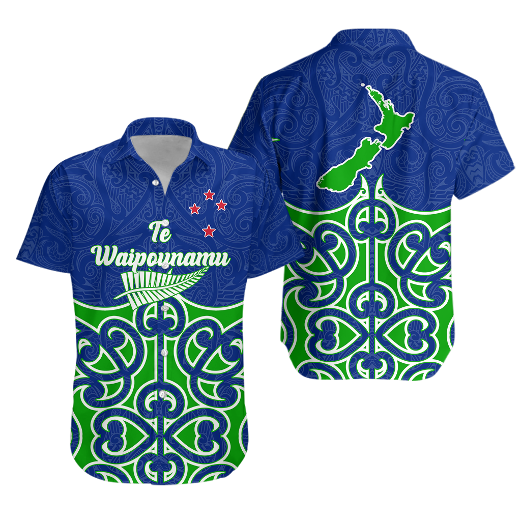 New Zealand South Islands Te Waipounamu Pride Hawaiian Shirt LT12 - Wonder Print Shop