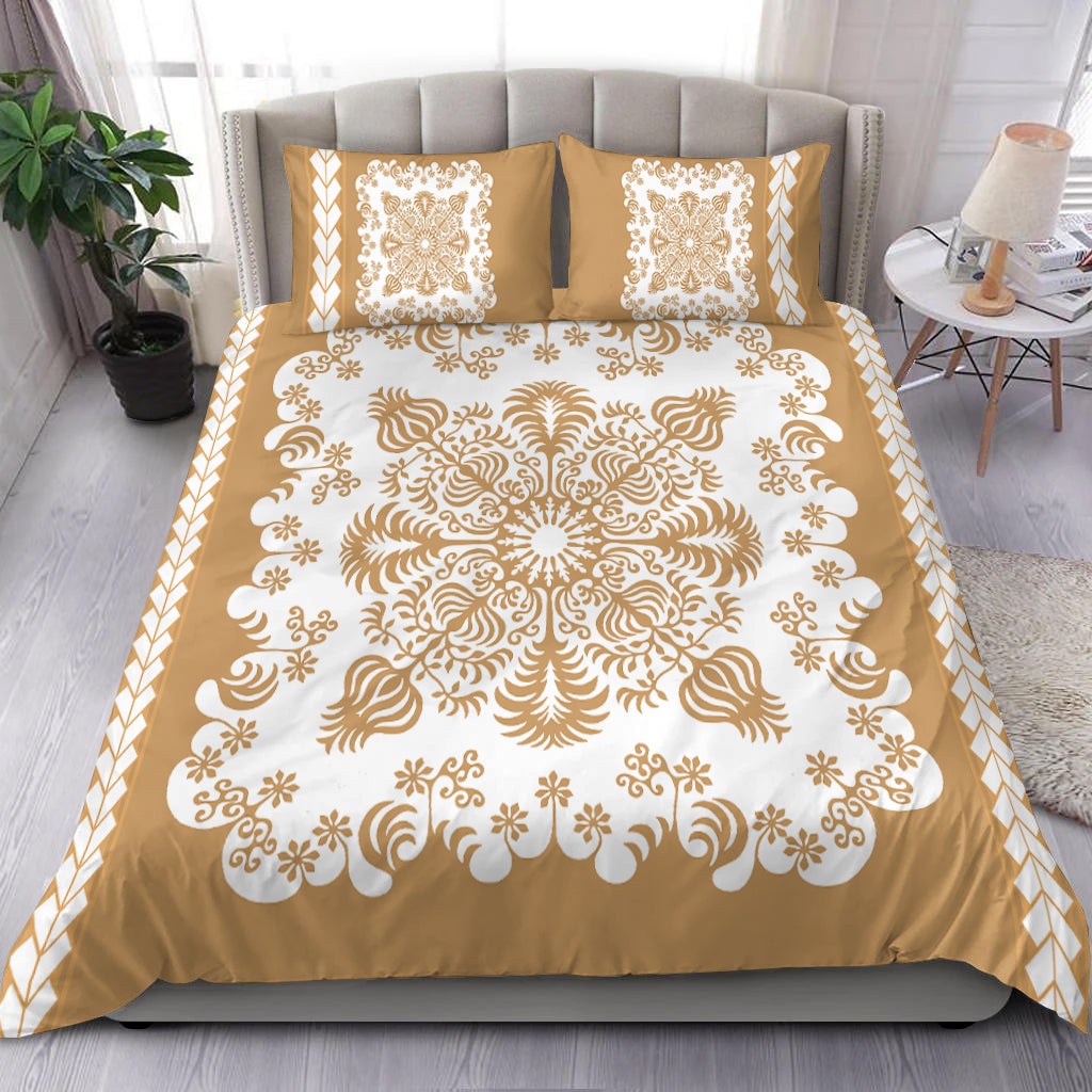 Hawaii Bedding Set Pattern Version Special Gold LT13 - Wonder Print Shop