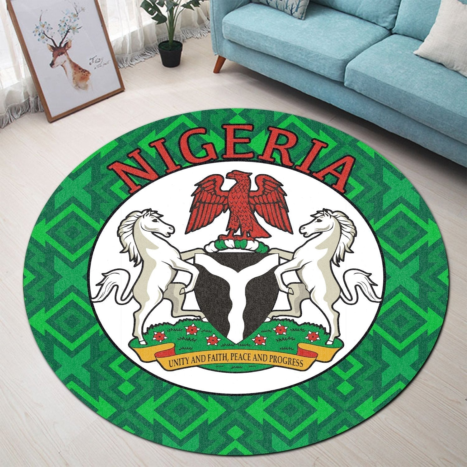 nigeria-african-patterns-round-carpet